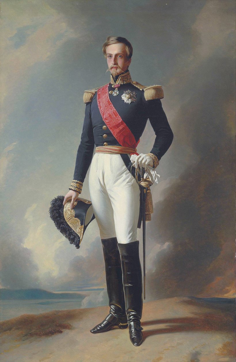 Henri dOrléans, vévoda DAumale od Franz Xaver Winterhalter