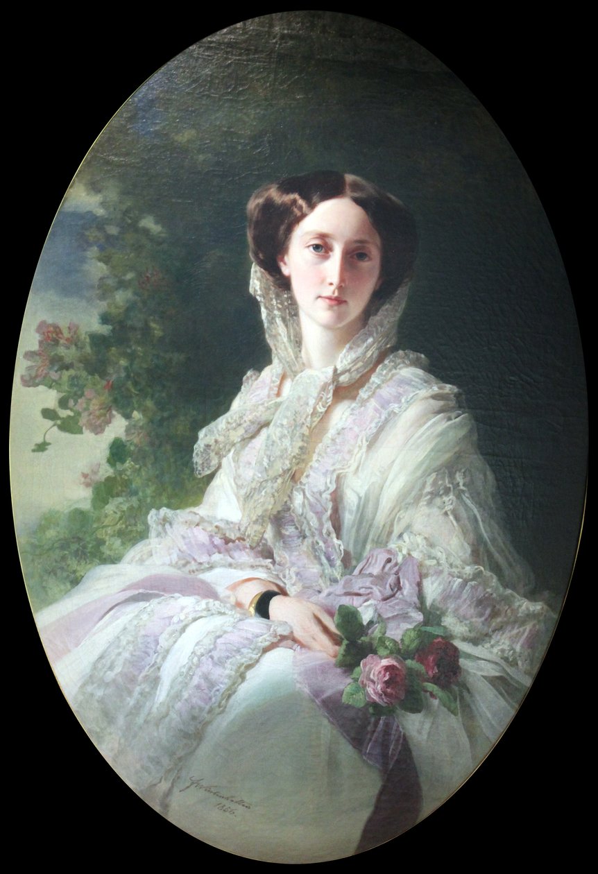 Korunní princezna Olga z Württembergu (1822-1892) od Franz Xaver Winterhalter