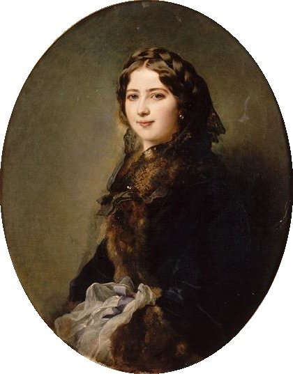 Liza Przezdziecka od Franz Xaver Winterhalter