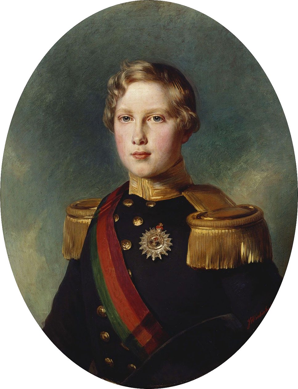 Ludvík I., portugalský král od Franz Xaver Winterhalter