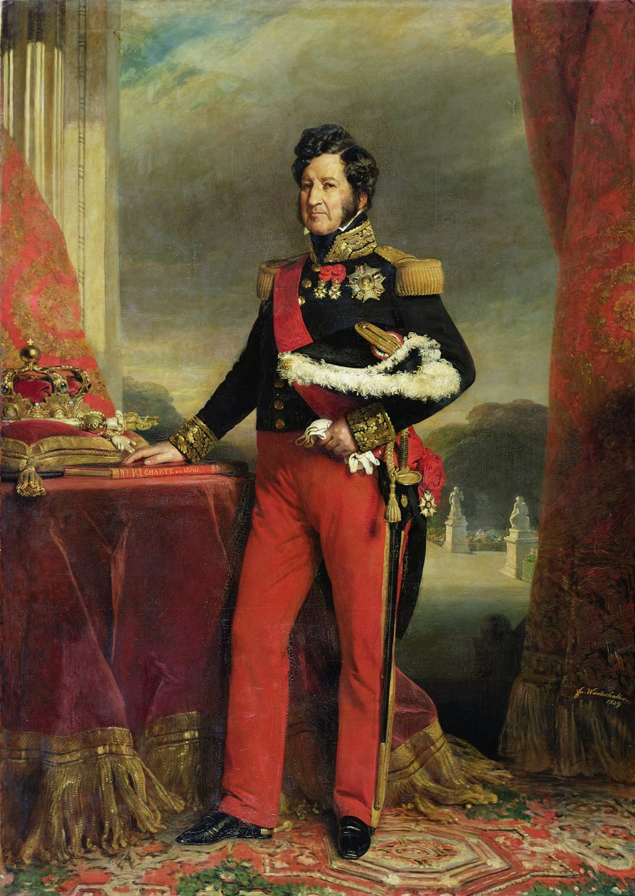 Louis-Philippe I. (1773-1850), francouzský král od Franz Xaver Winterhalter