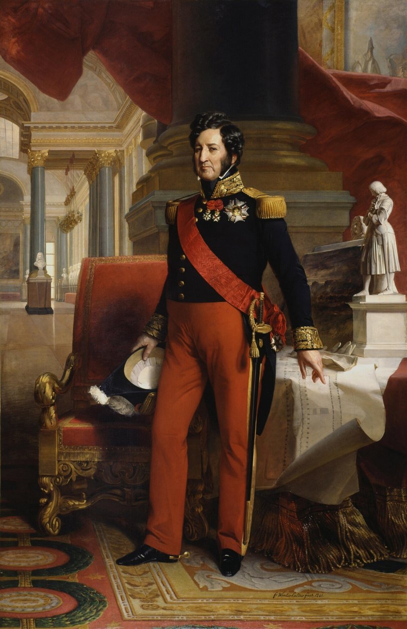 Louis-Philippe I od Franz Xaver Winterhalter