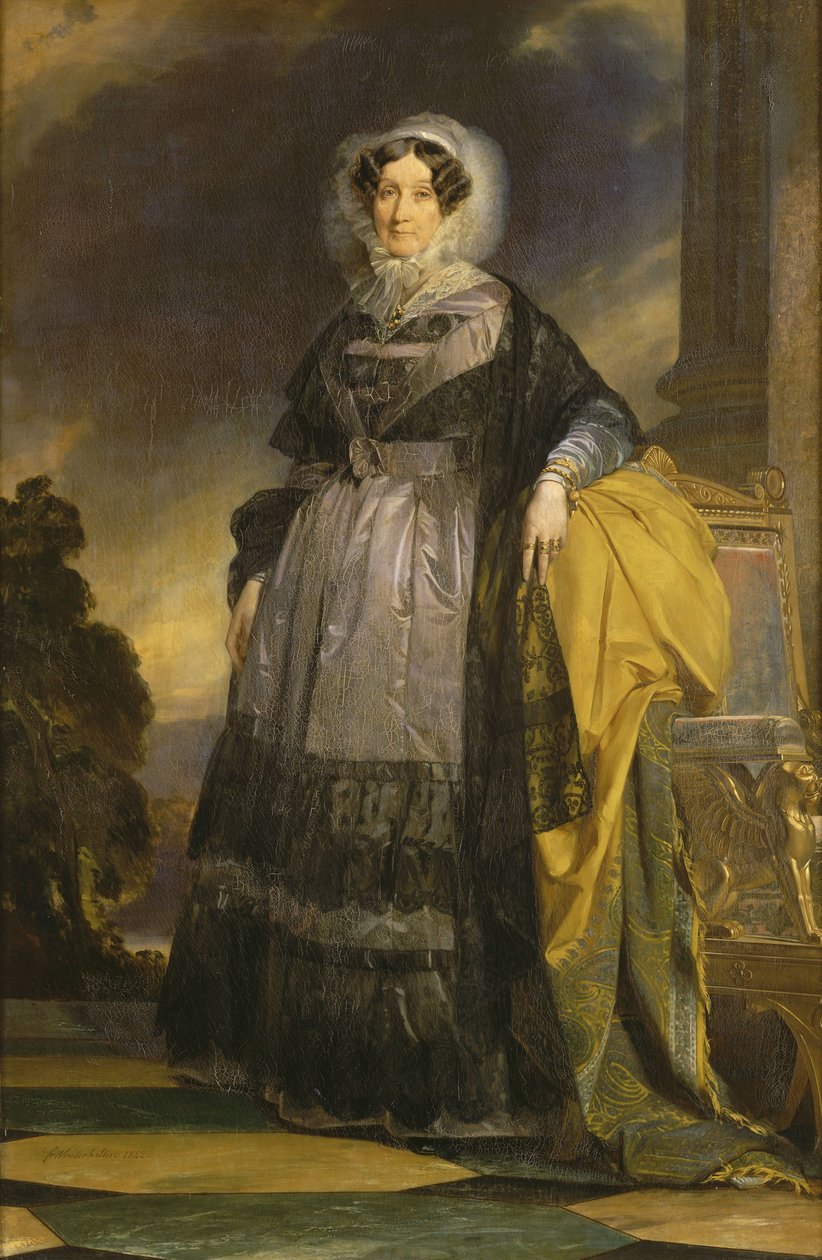 Princezna Adelaide z Orléans od Franz Xaver Winterhalter