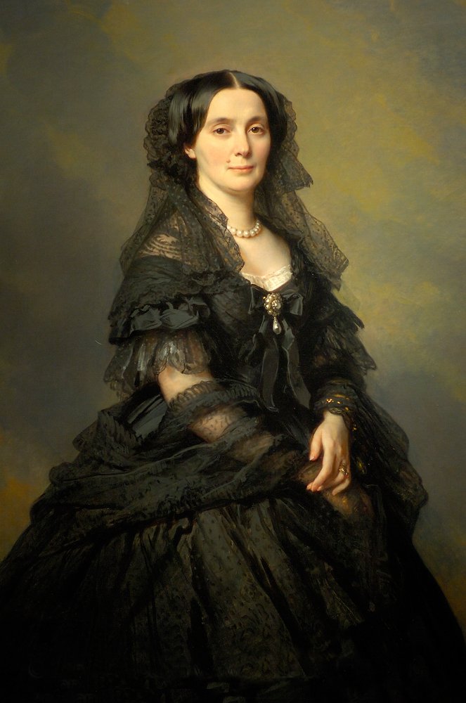Princezna Kotschoubey od Franz Xaver Winterhalter