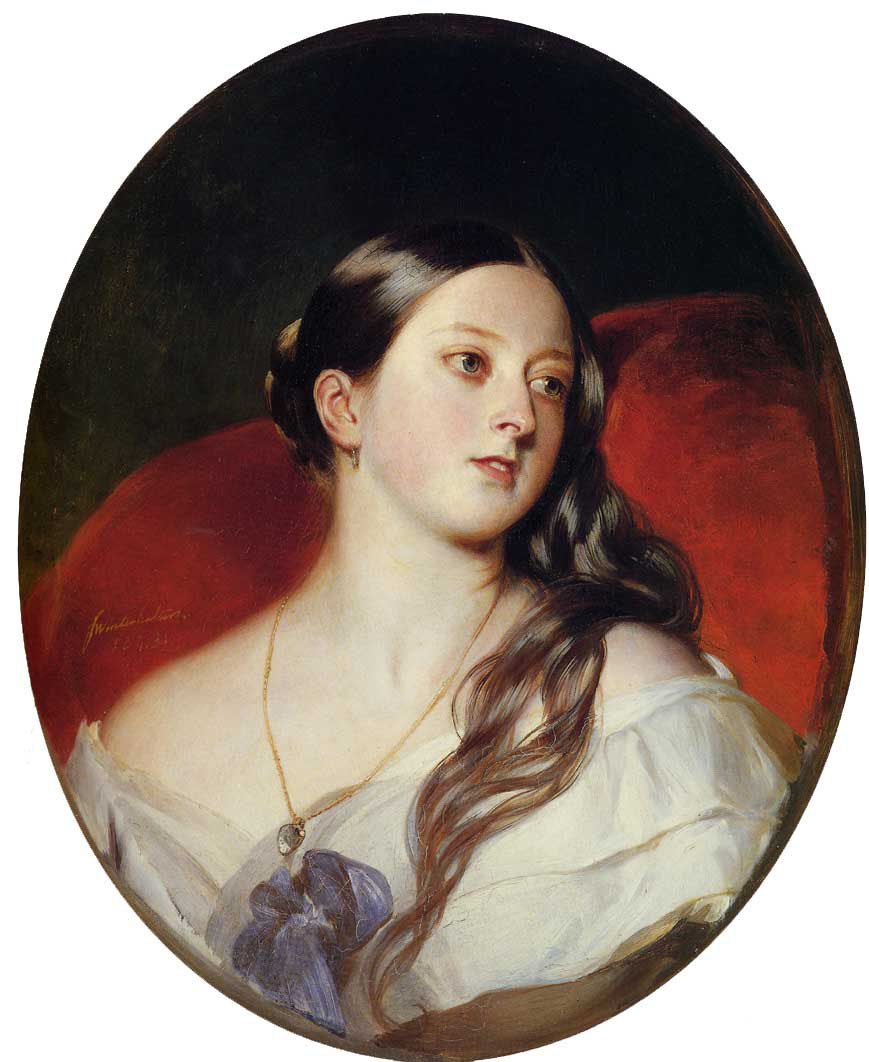 Královna Viktorie od Franz Xaver Winterhalter