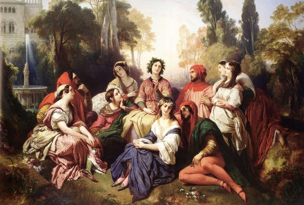 Dekameron od Franz Xaver Winterhalter