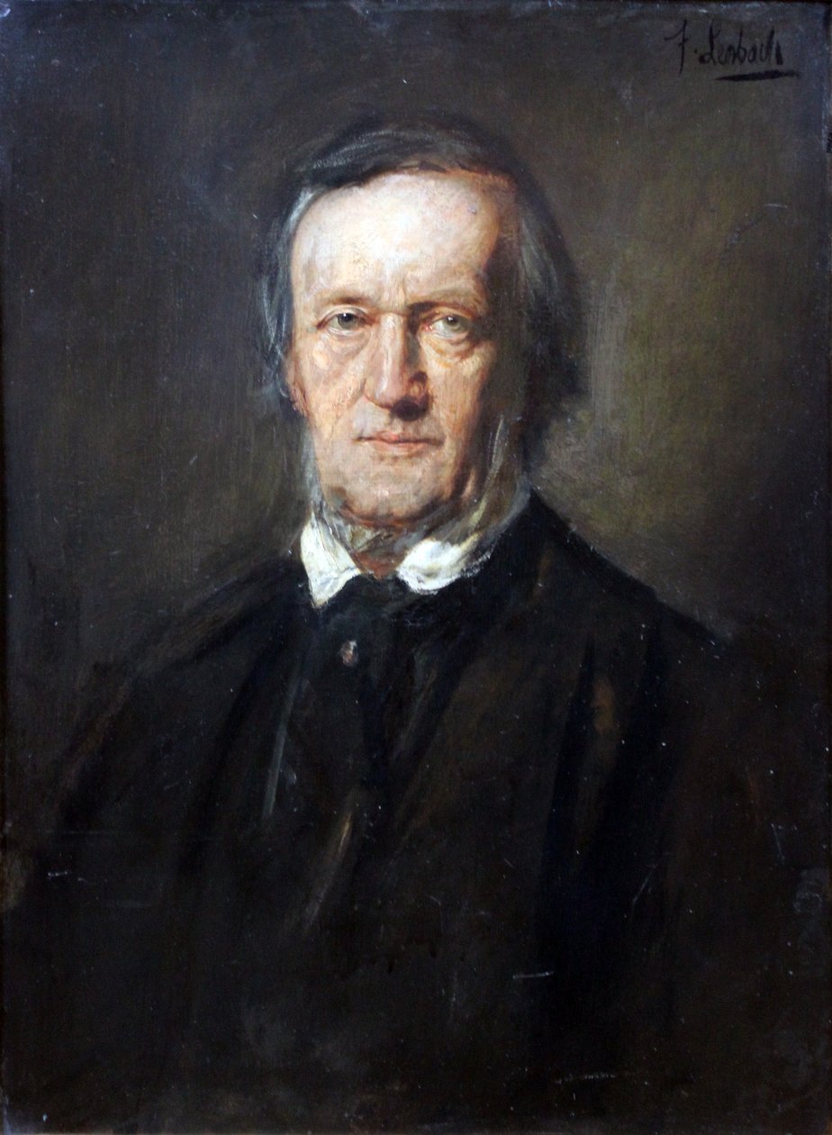 Portrét Richarda Wagnera od Franz von Lenbach