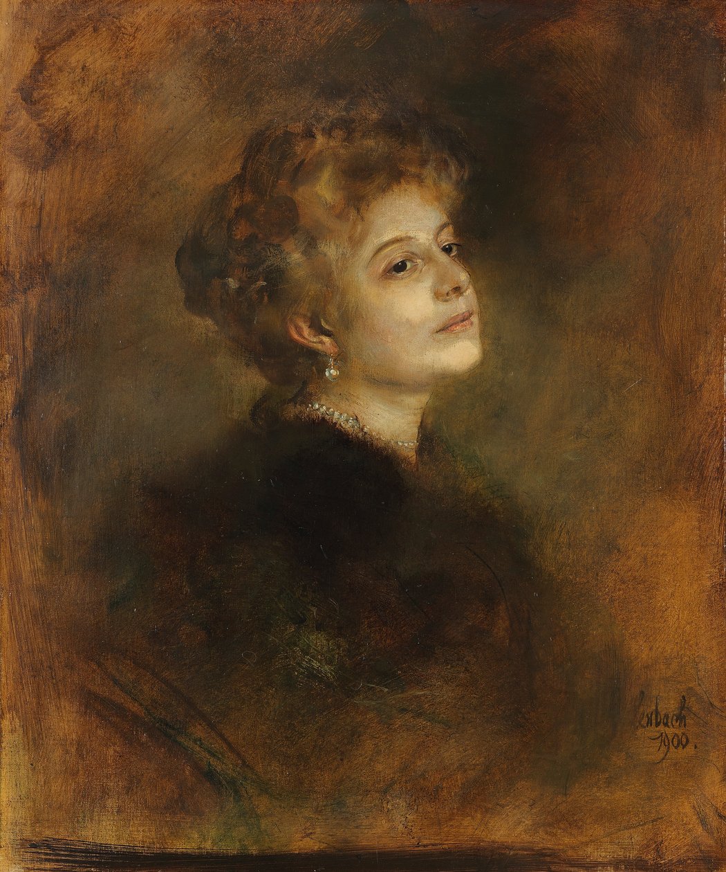Lily von Poschinger od Franz von Lenbach