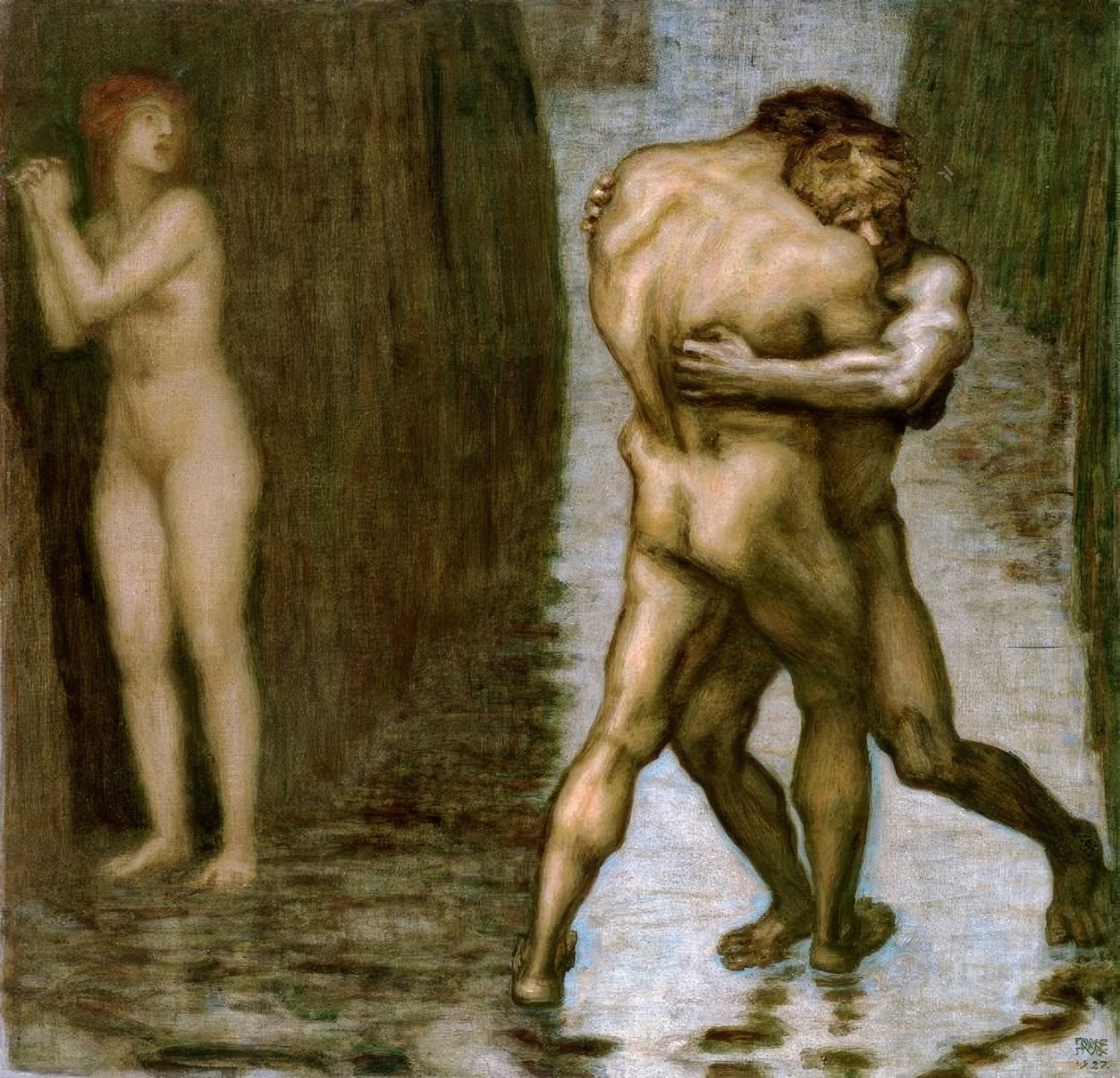 Boj o ženu od Franz von Stuck