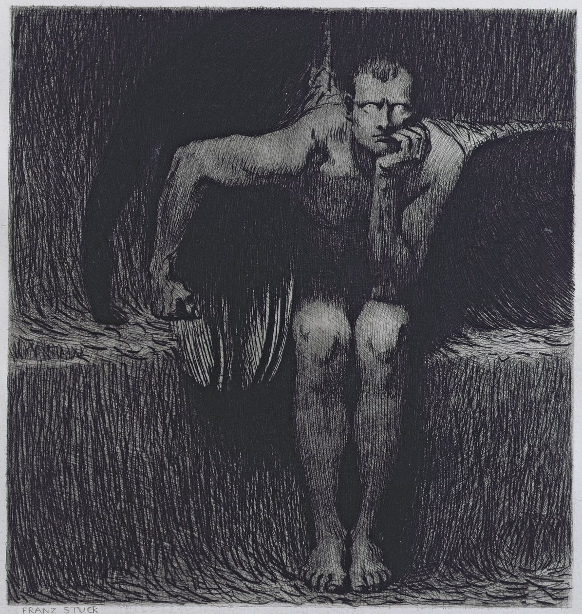 Lucifer od Franz von Stuck