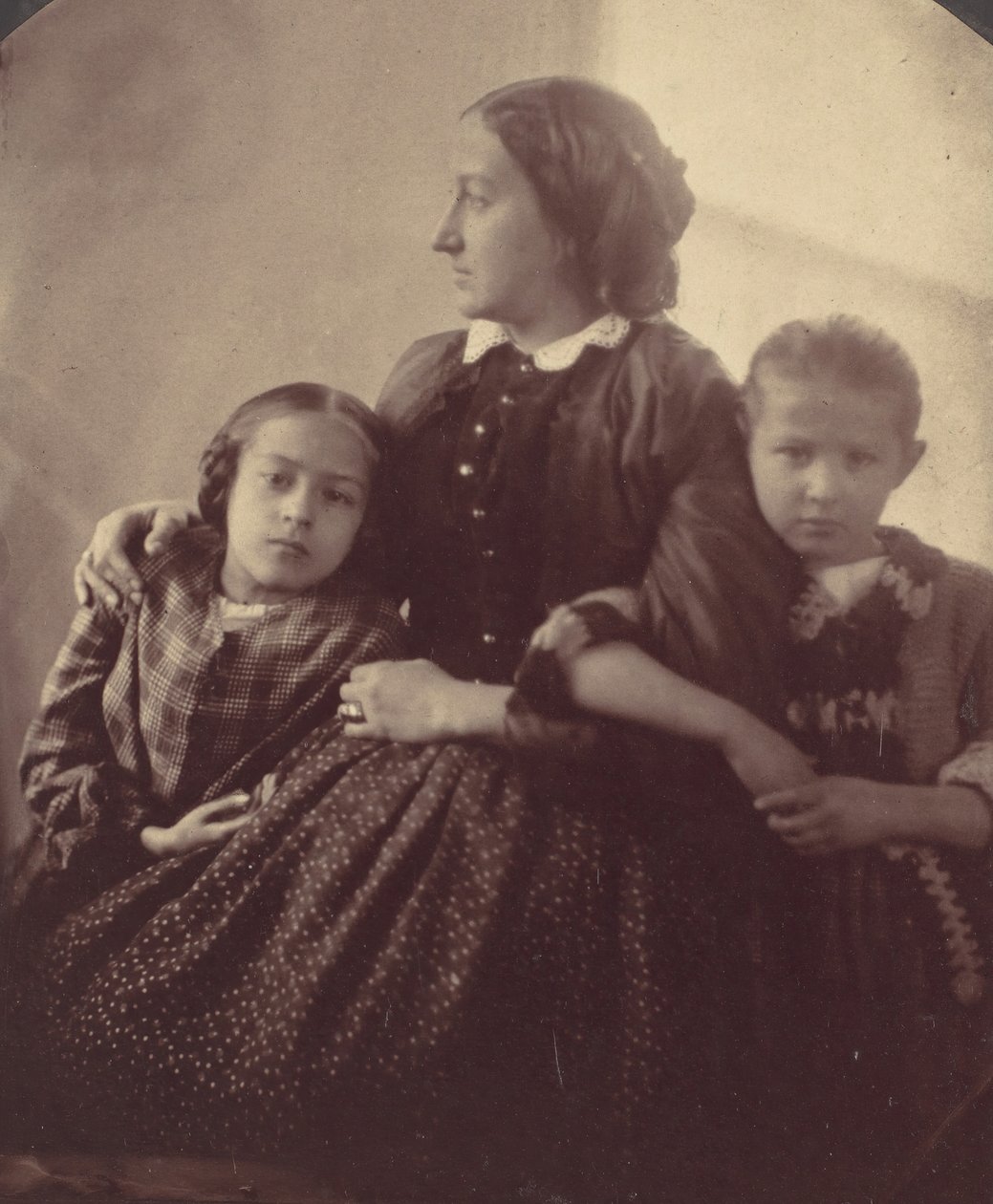 Hermine, Marie a Marie Antoine., 50.–60. léta 19. století. od Franz Antoine