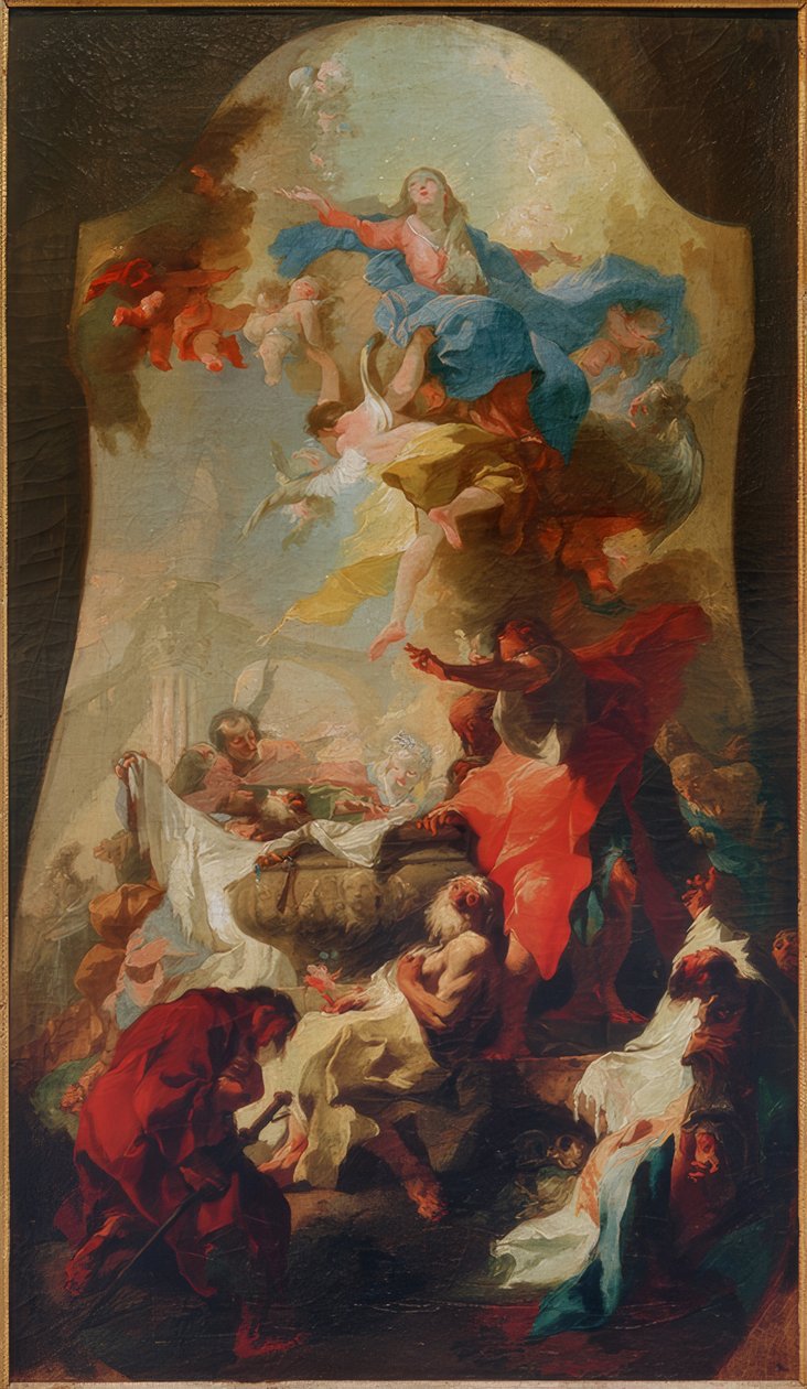 Nanebevzetí Panny Marie od Franz Anton Maulbertsch