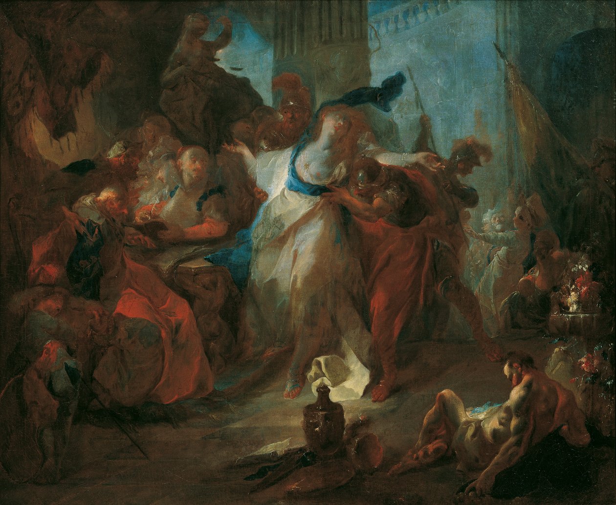 Susanna před soudci od Franz Anton Maulbertsch