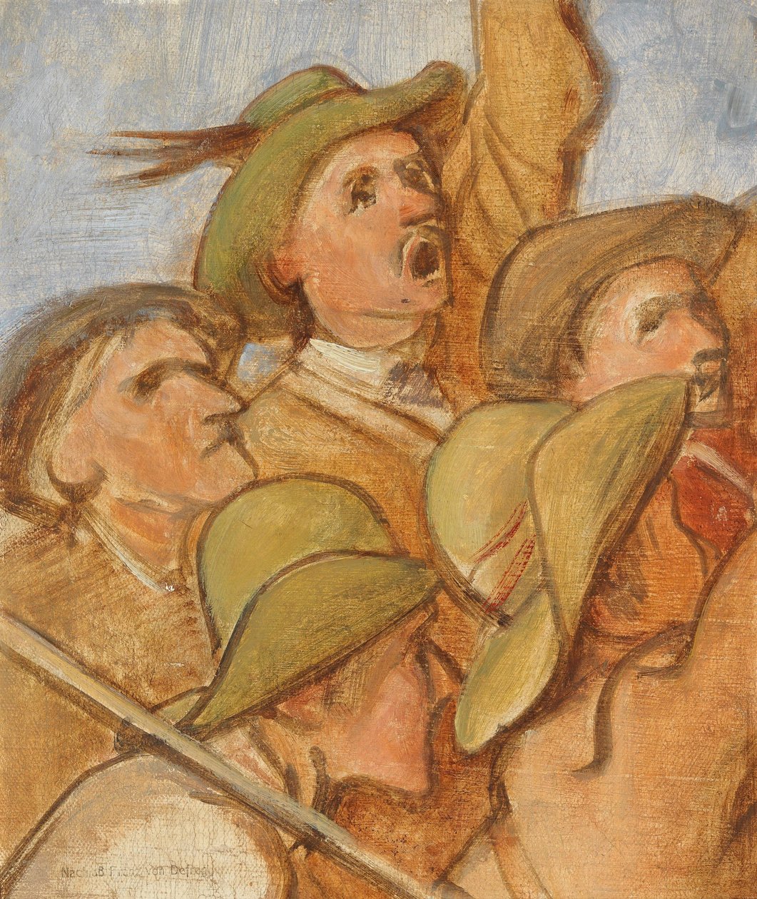 Farmers (tyrolští bojovníci za svobodu) od Franz Defregger