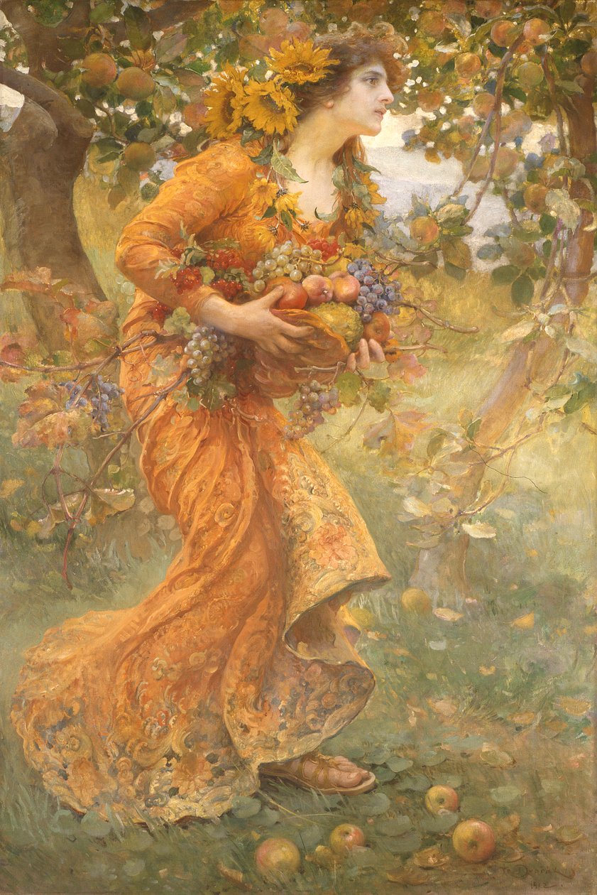 Podzim, 1912 od Franz Dvorak