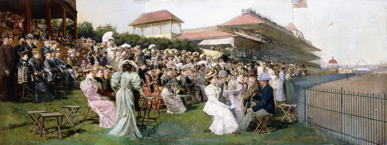 Washington Park Club, Chicago, 1892 od Franz Dvorak