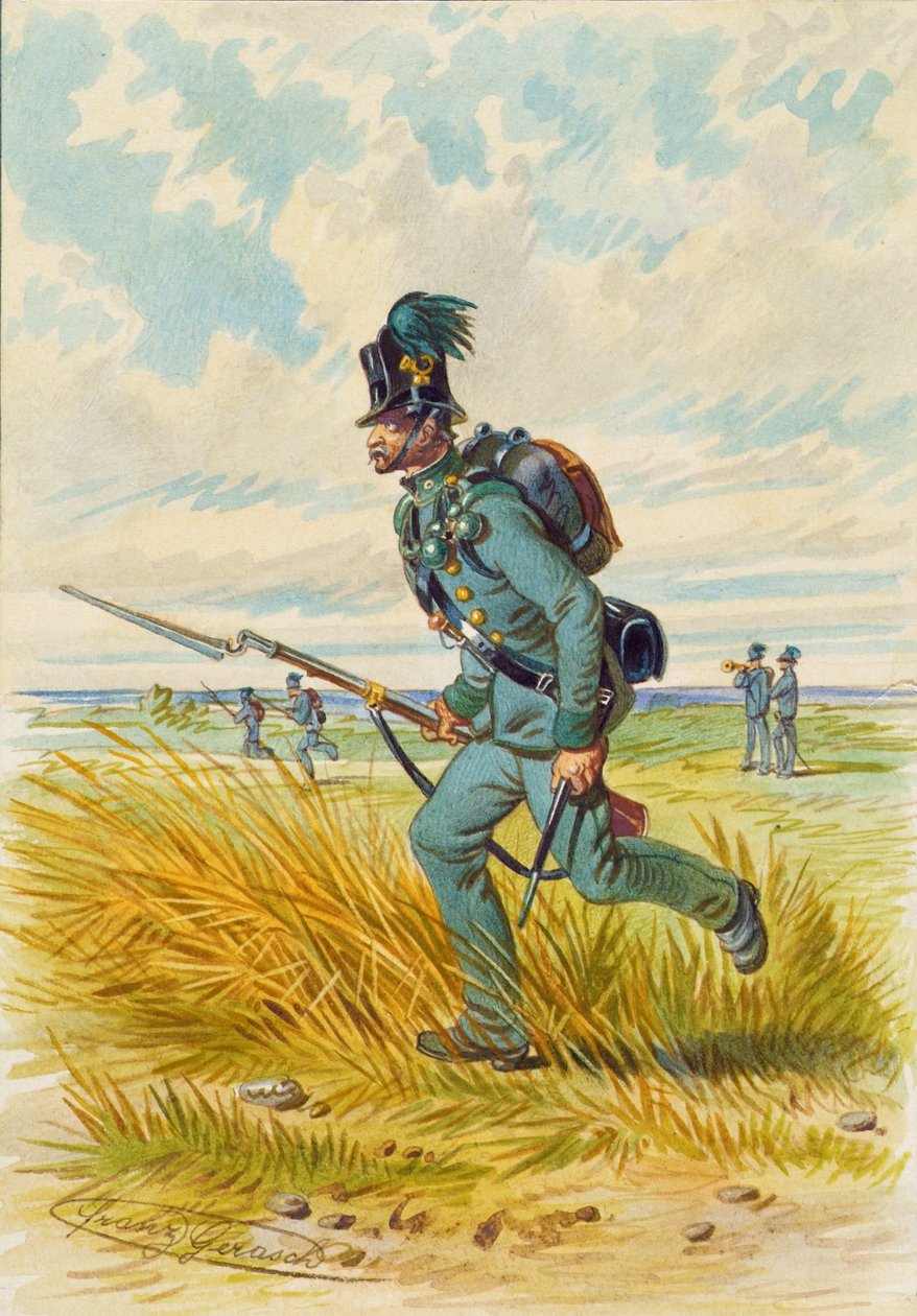Voják s bajonetem od Franz Gerasch