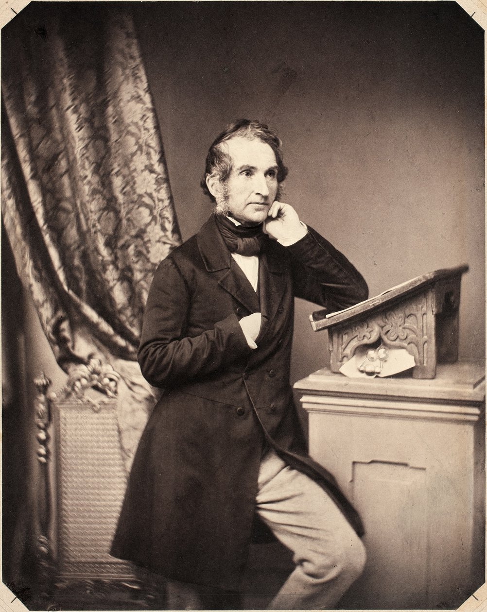 Chemik Justus von Liebig od Franz Hanfstaengl