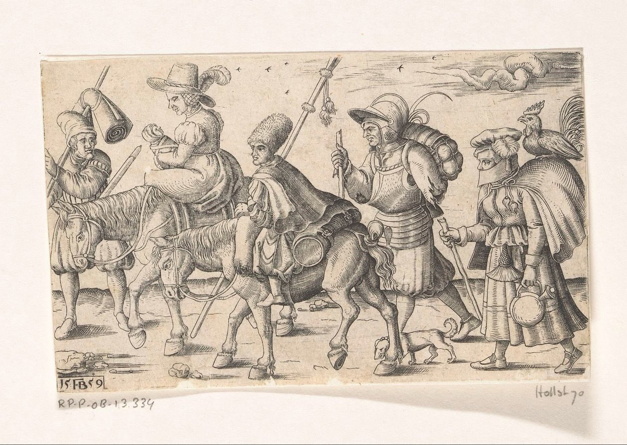 Vojáci a obchodníci od Franz Isaac Brun
