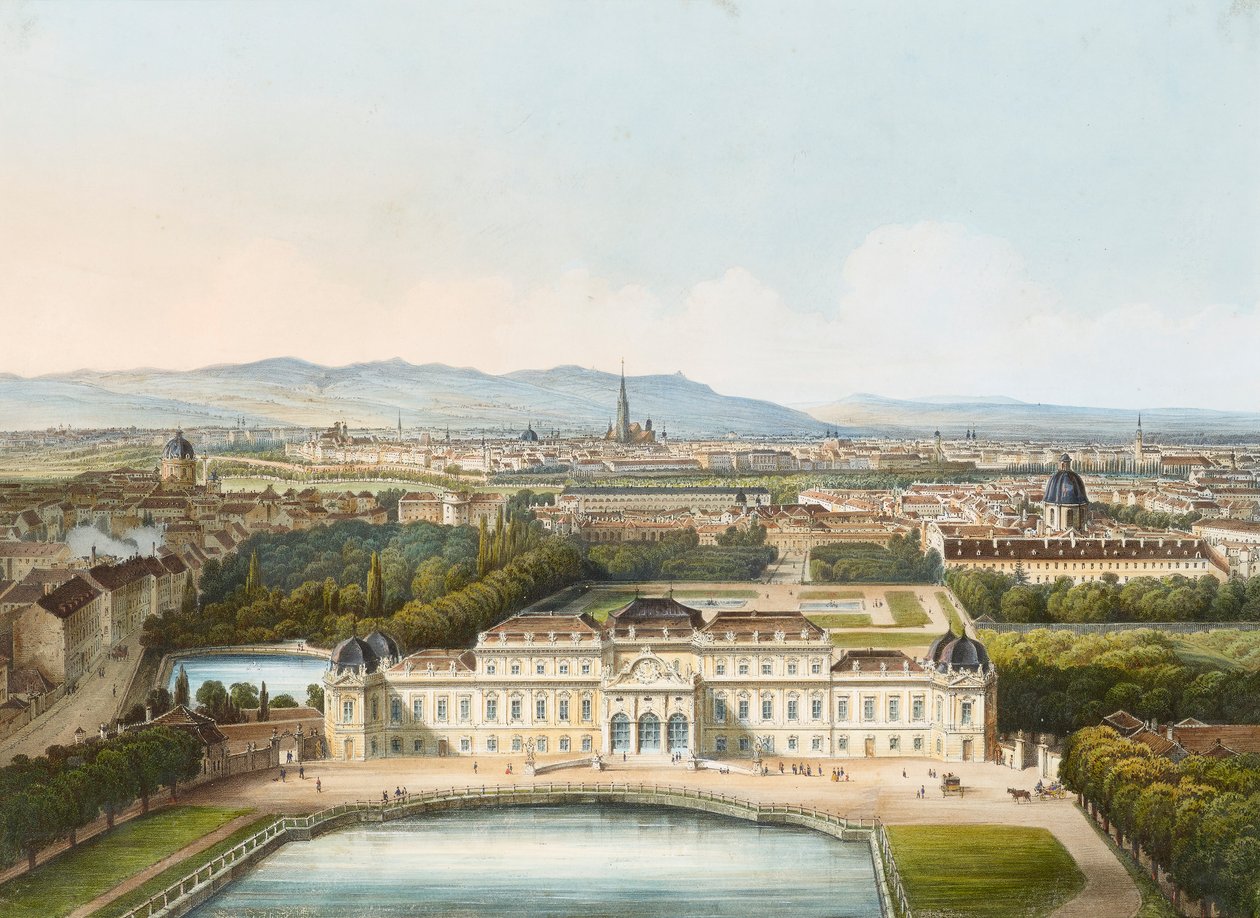 Zámek Belvedere od Franz Josef Sandmann