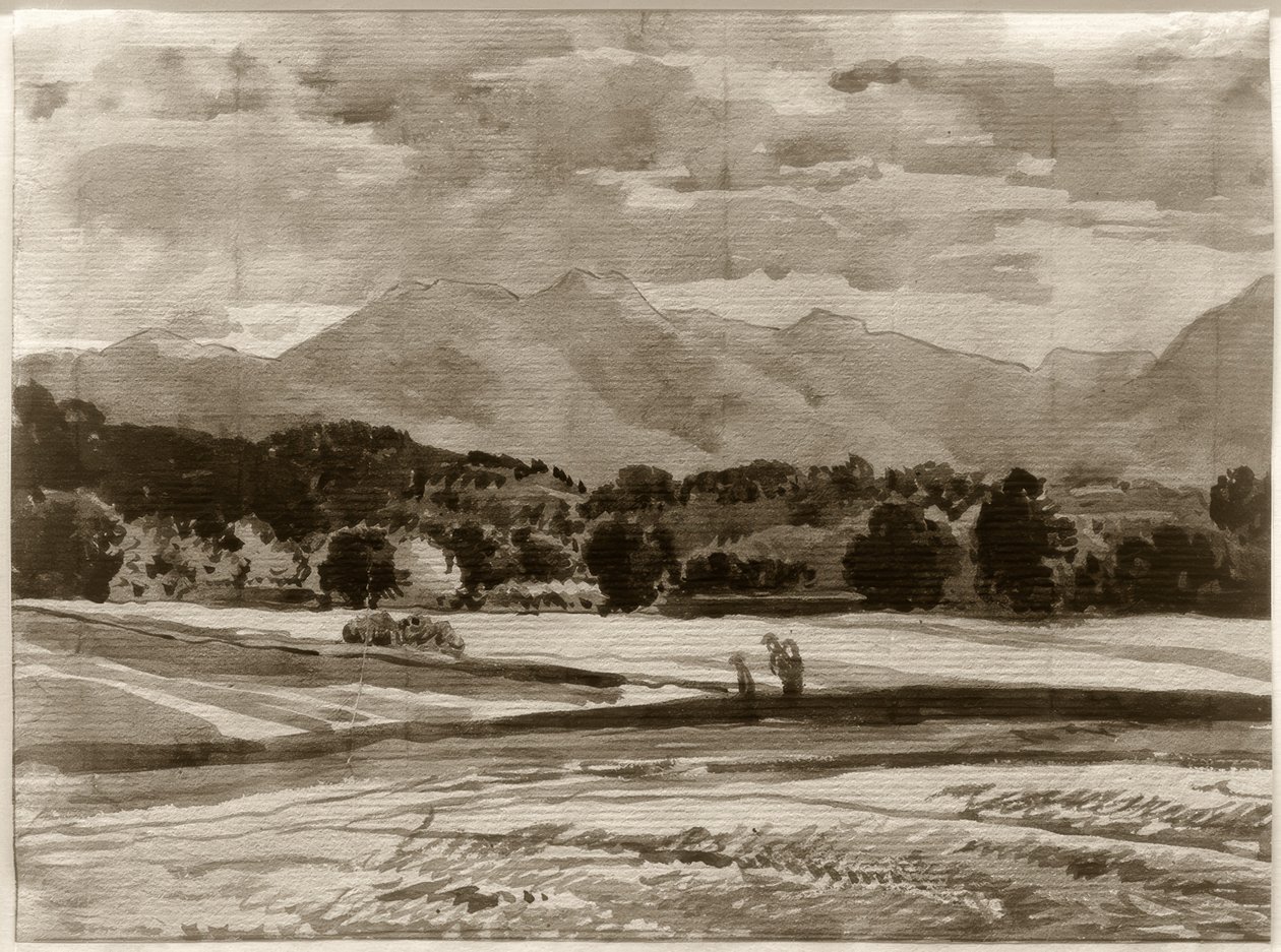 Předhůří od Franz Kobell