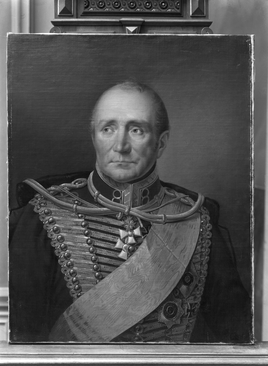 Portrét generála von Zieten od Franz Krüger