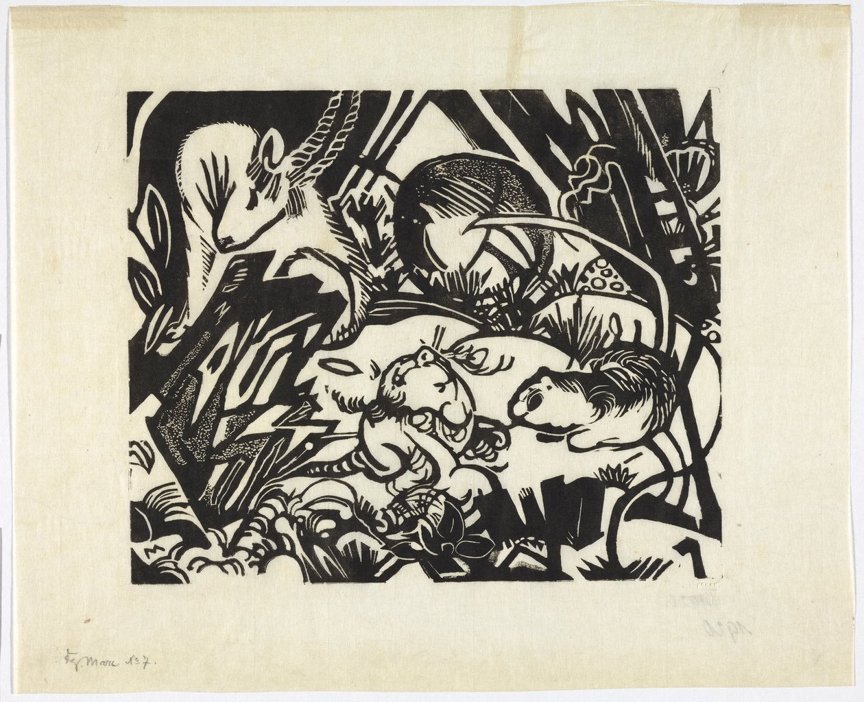 Legenda o zvířatech od Franz Marc