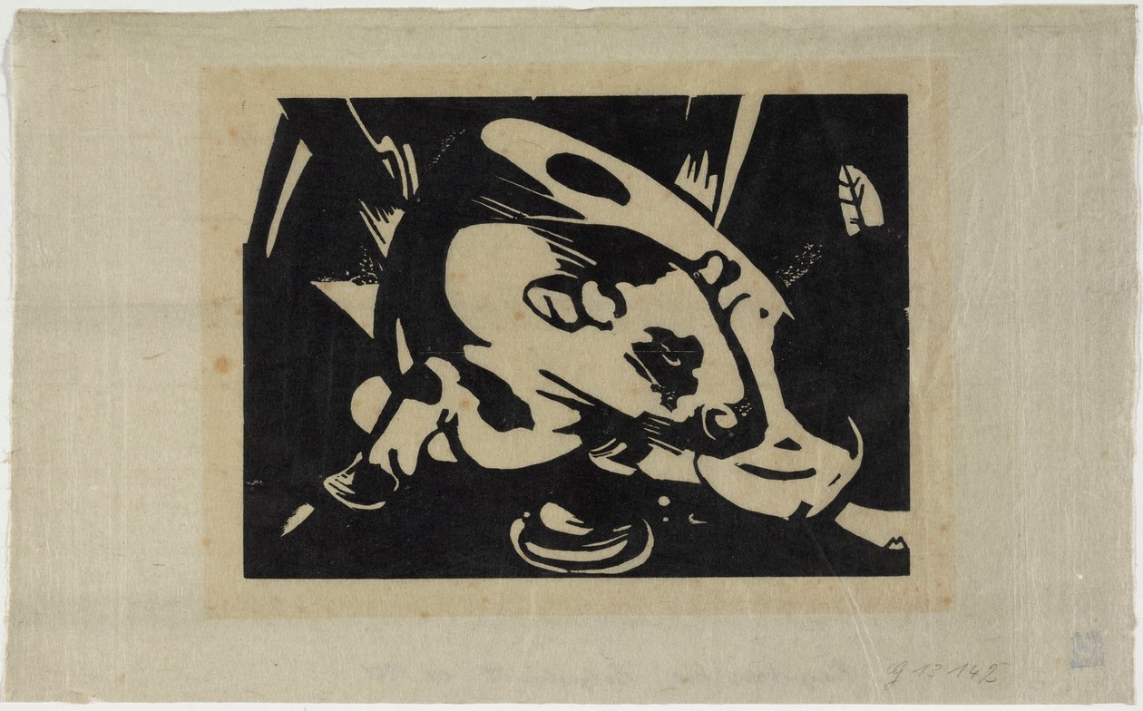 Býk od Franz Marc