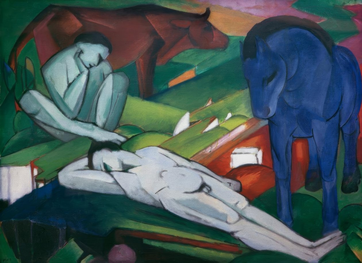 Pastýři od Franz Marc