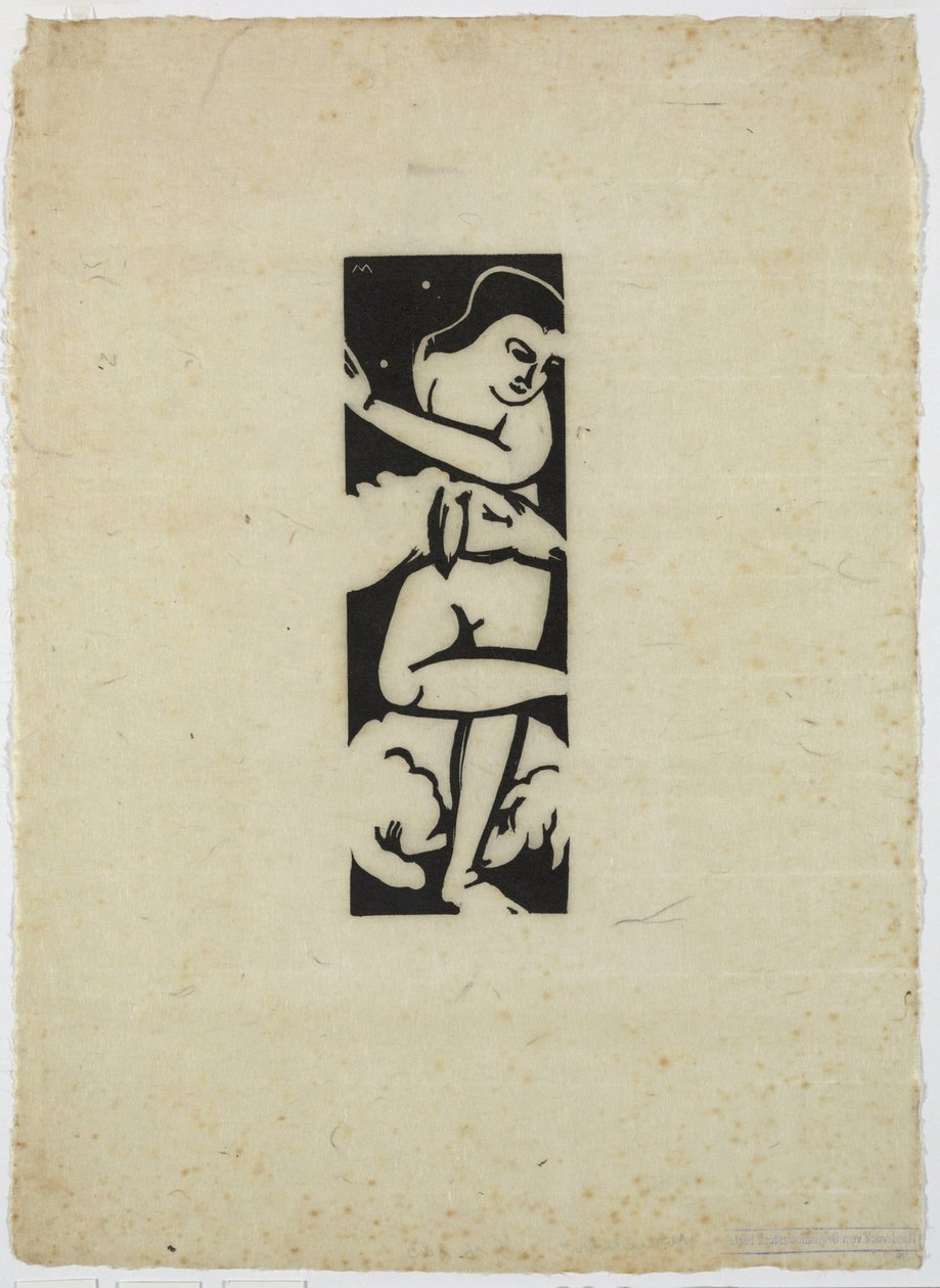 Pastýřka od Franz Marc