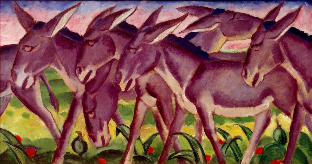 Eselsfries od Franz Marc