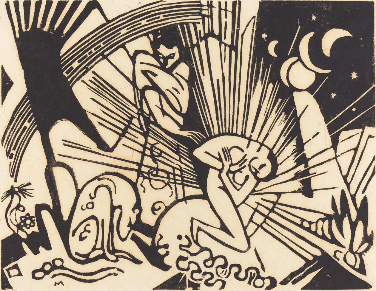 Usmíření (Versoehnung) od Franz Marc