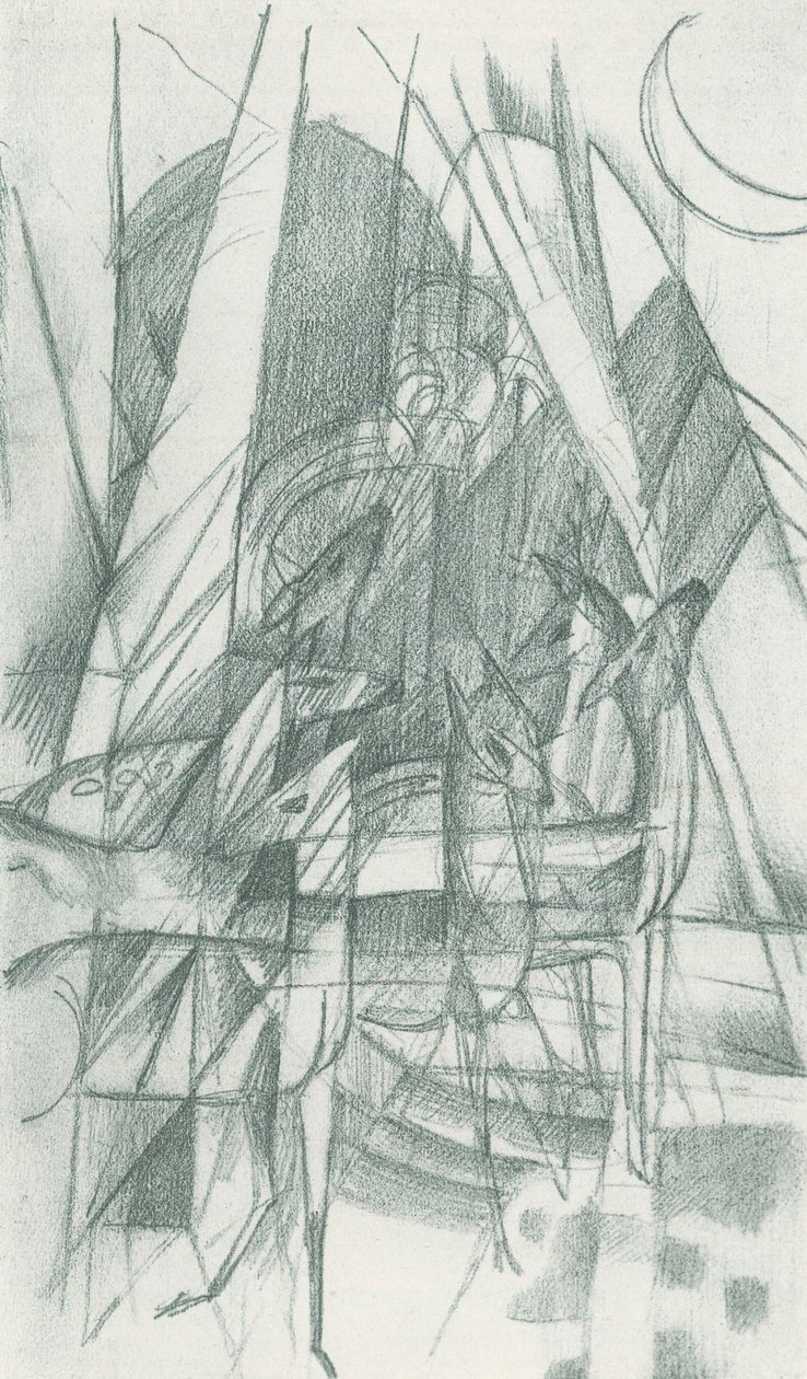 Rotwild od Franz Marc