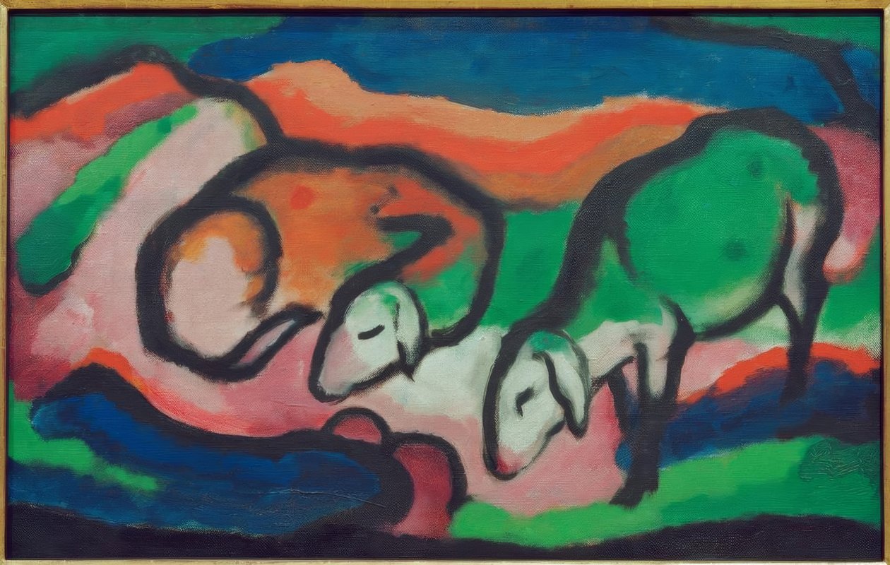 Ovce od Franz Marc