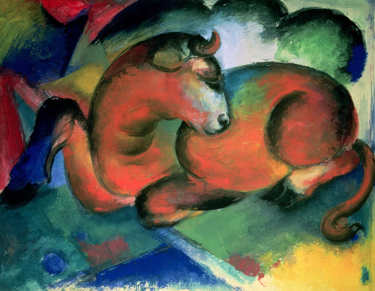 Red Bull od Franz Marc