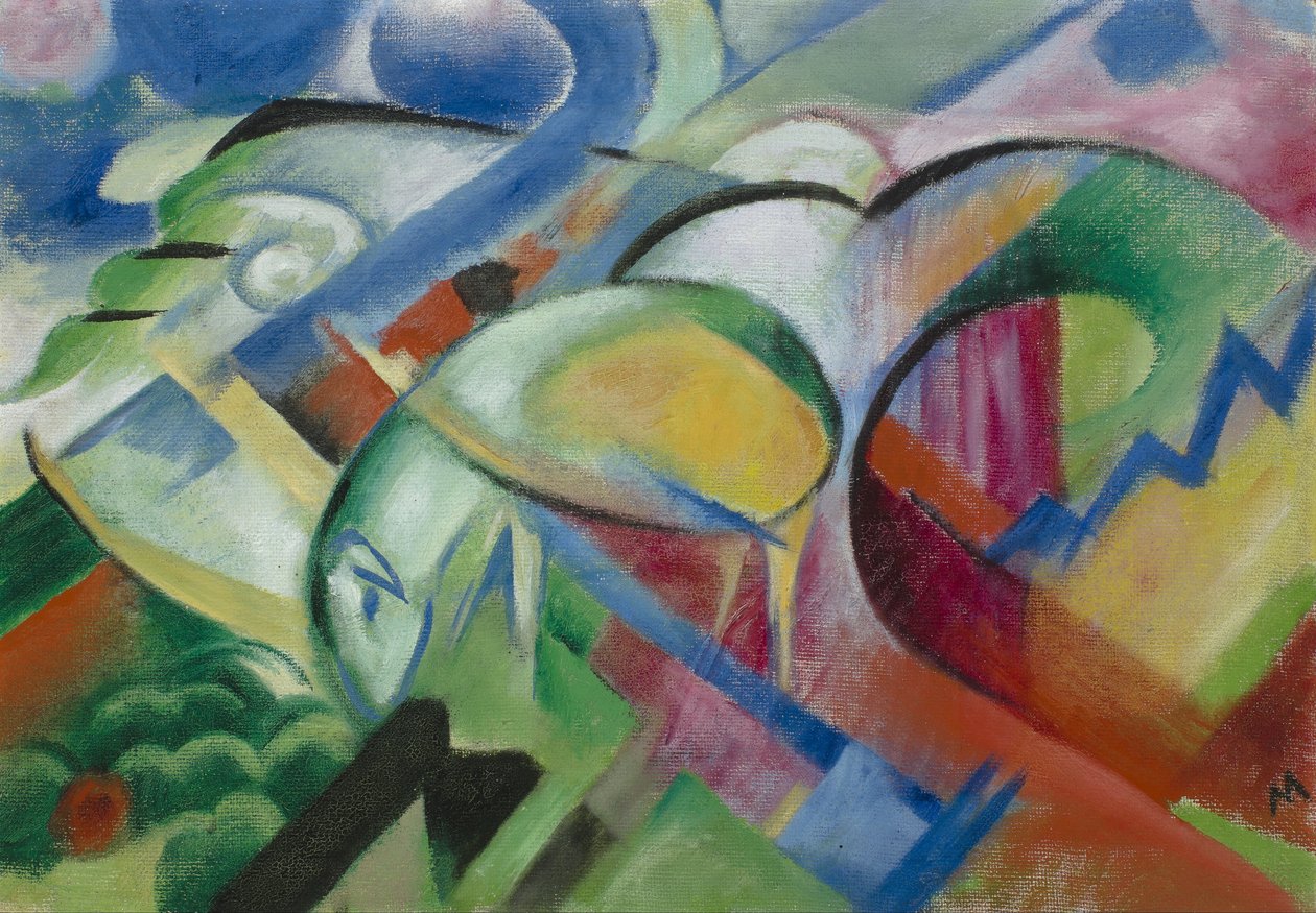 Ovce od Franz Marc