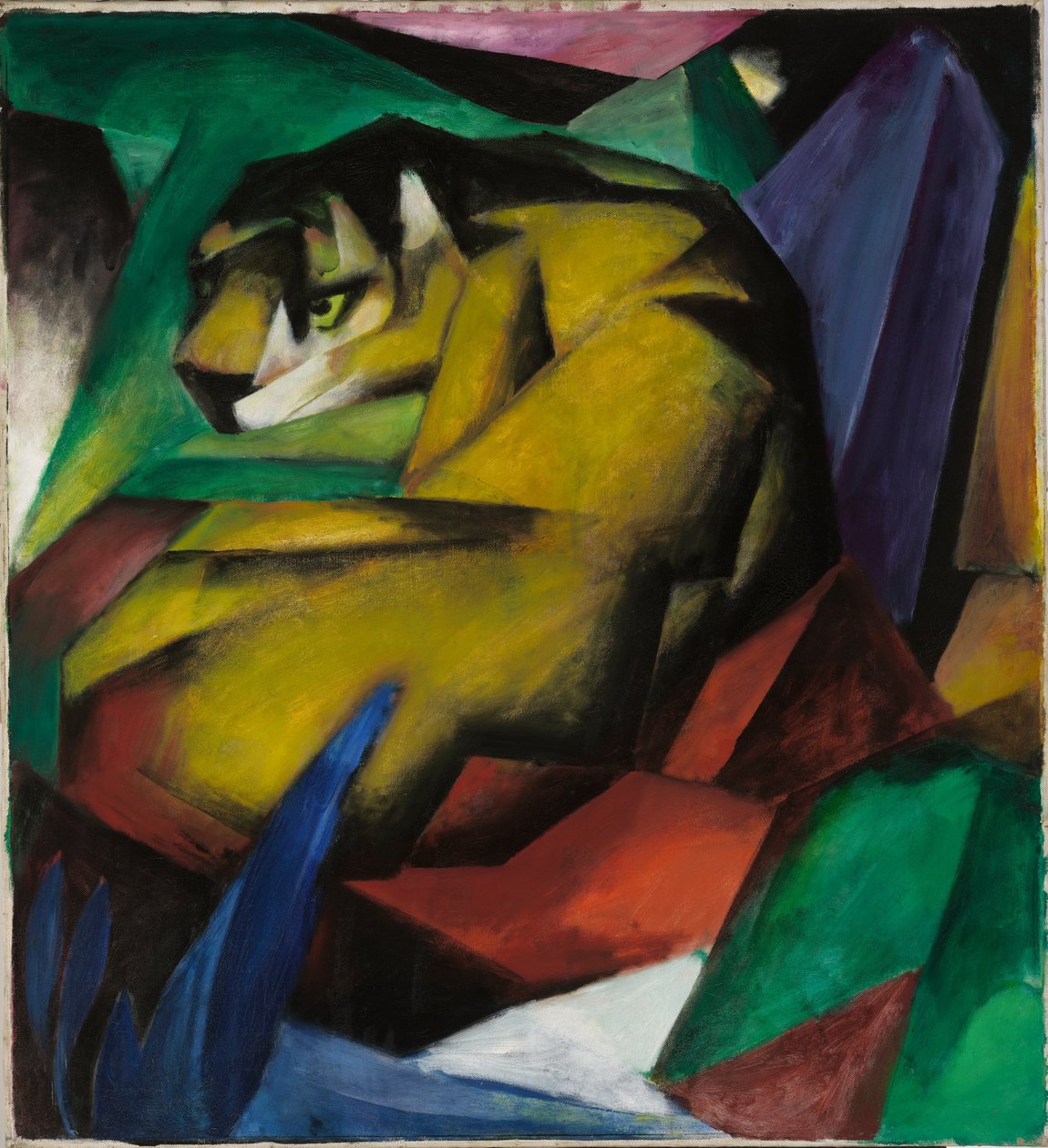 Tygr od Franz Marc