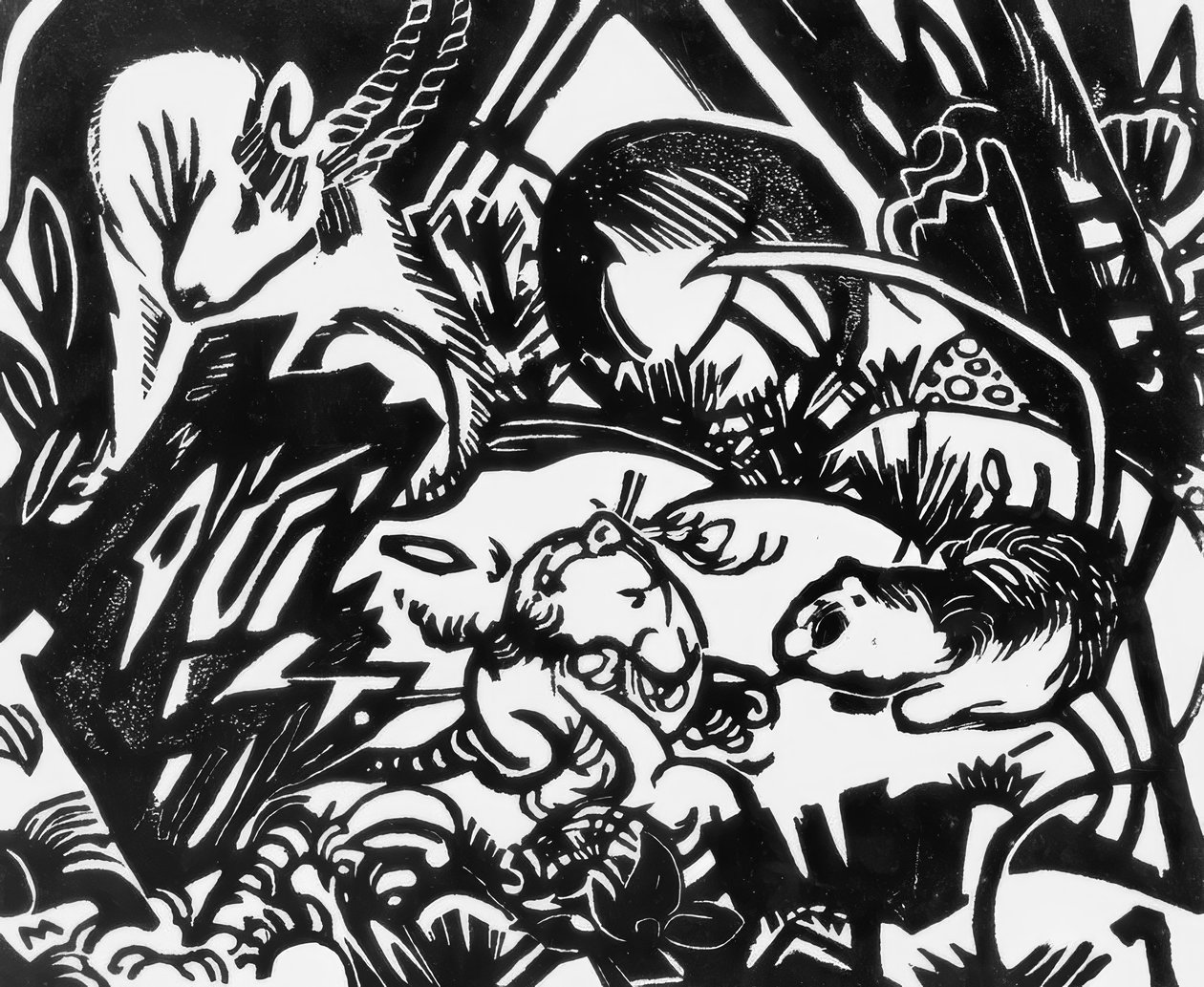 Zvířecí legenda od Franz Marc