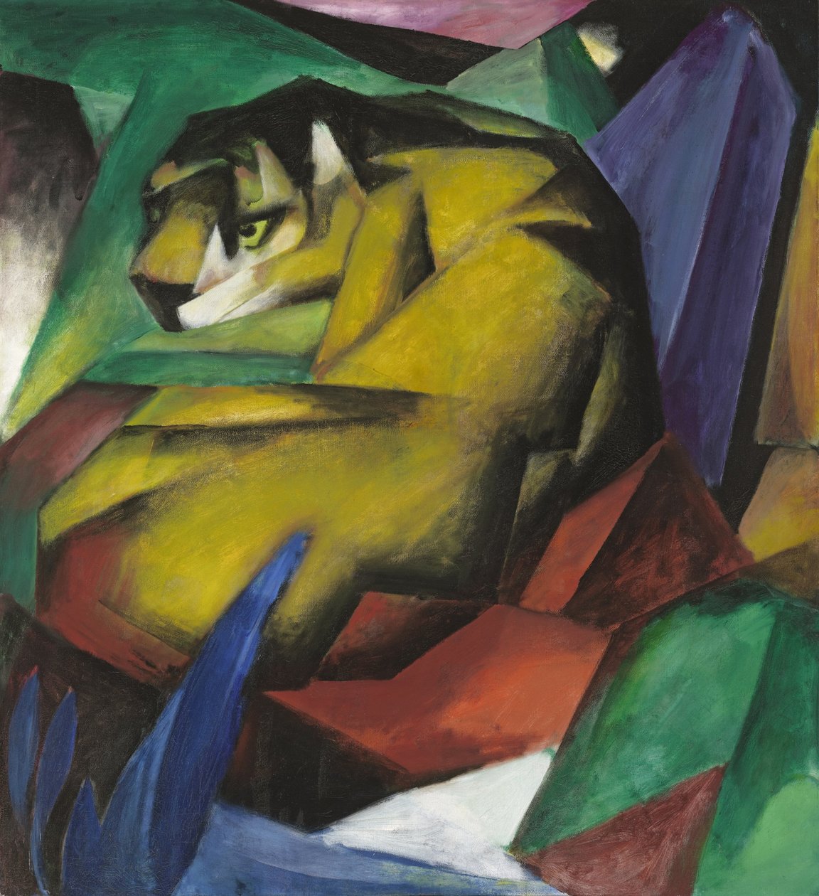 Tygr od Franz Marc