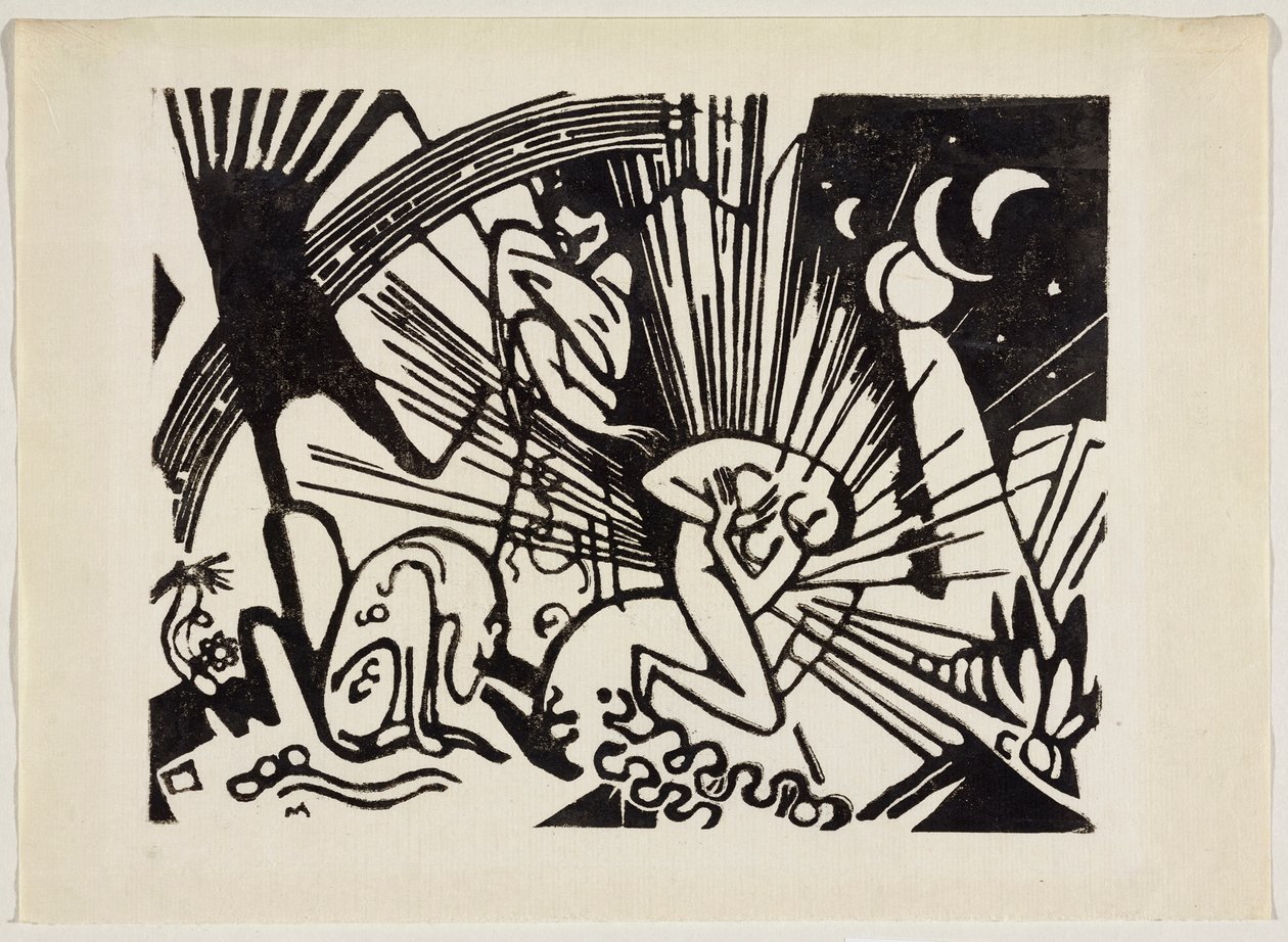 smíření od Franz Marc