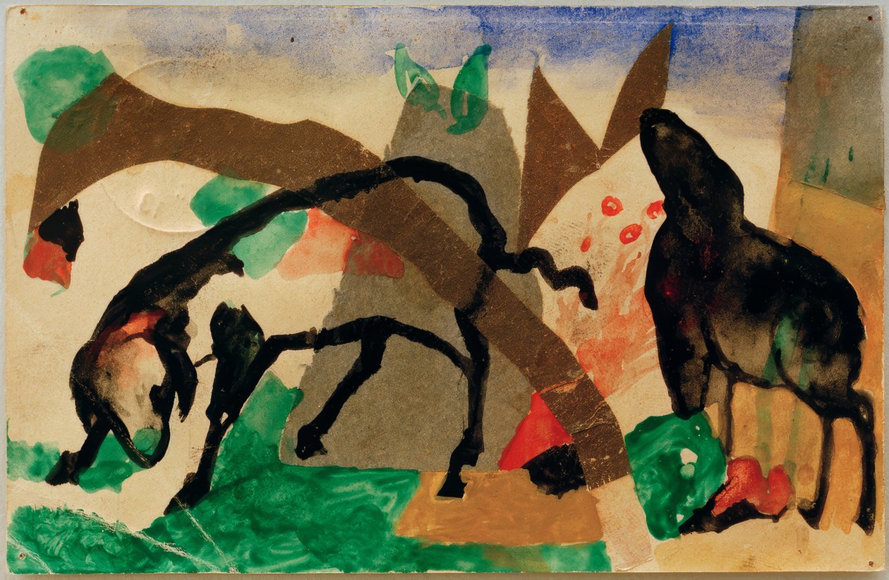 Zinnobergruß od Franz Marc