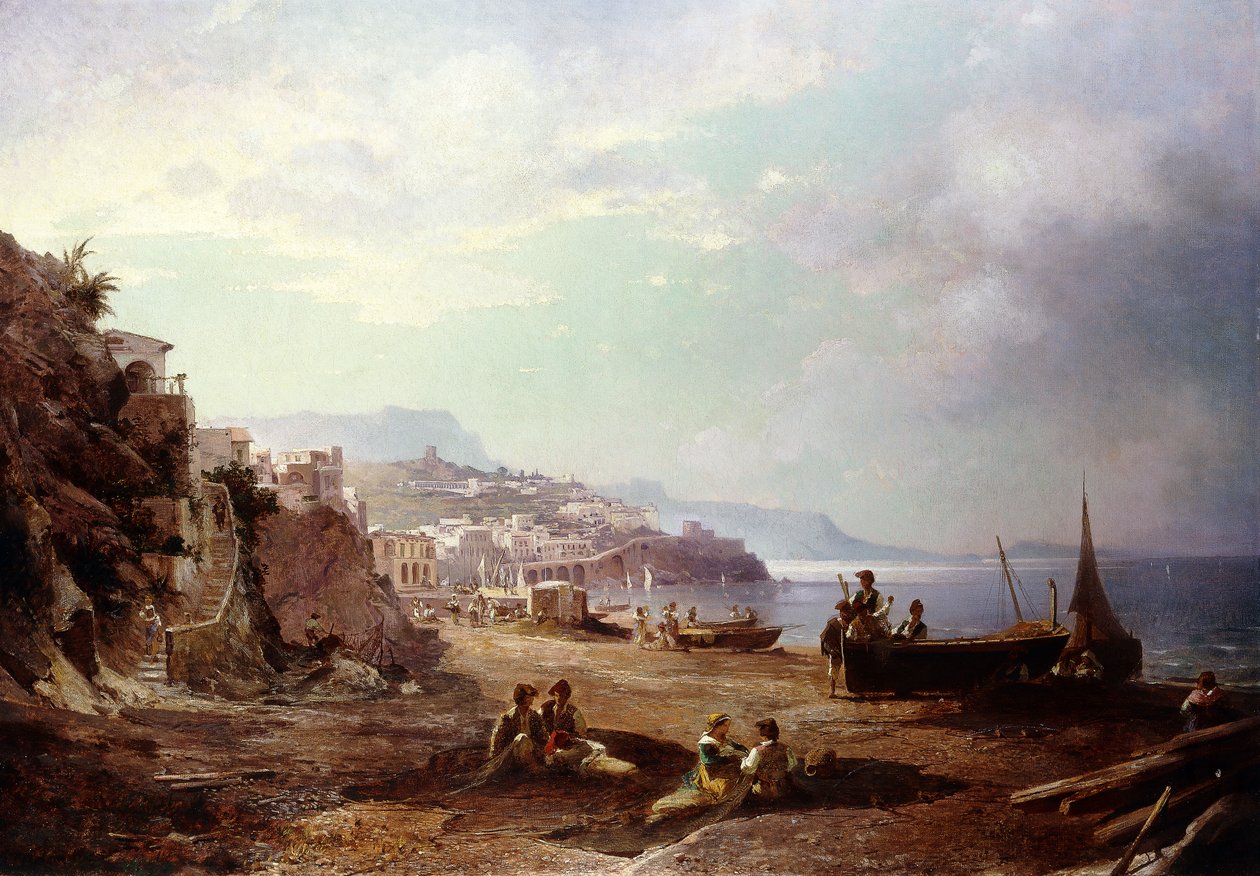 Amalfi, od Franz Richard Unterberger
