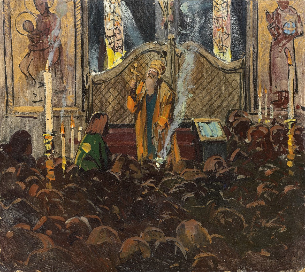 pravoslavná mše od Franz Roubaud
