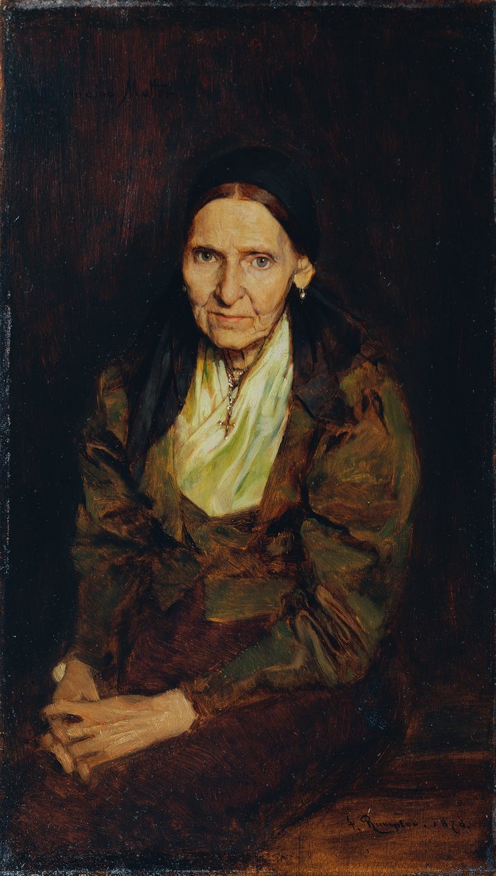 Umělcova matka od Franz Rumpler