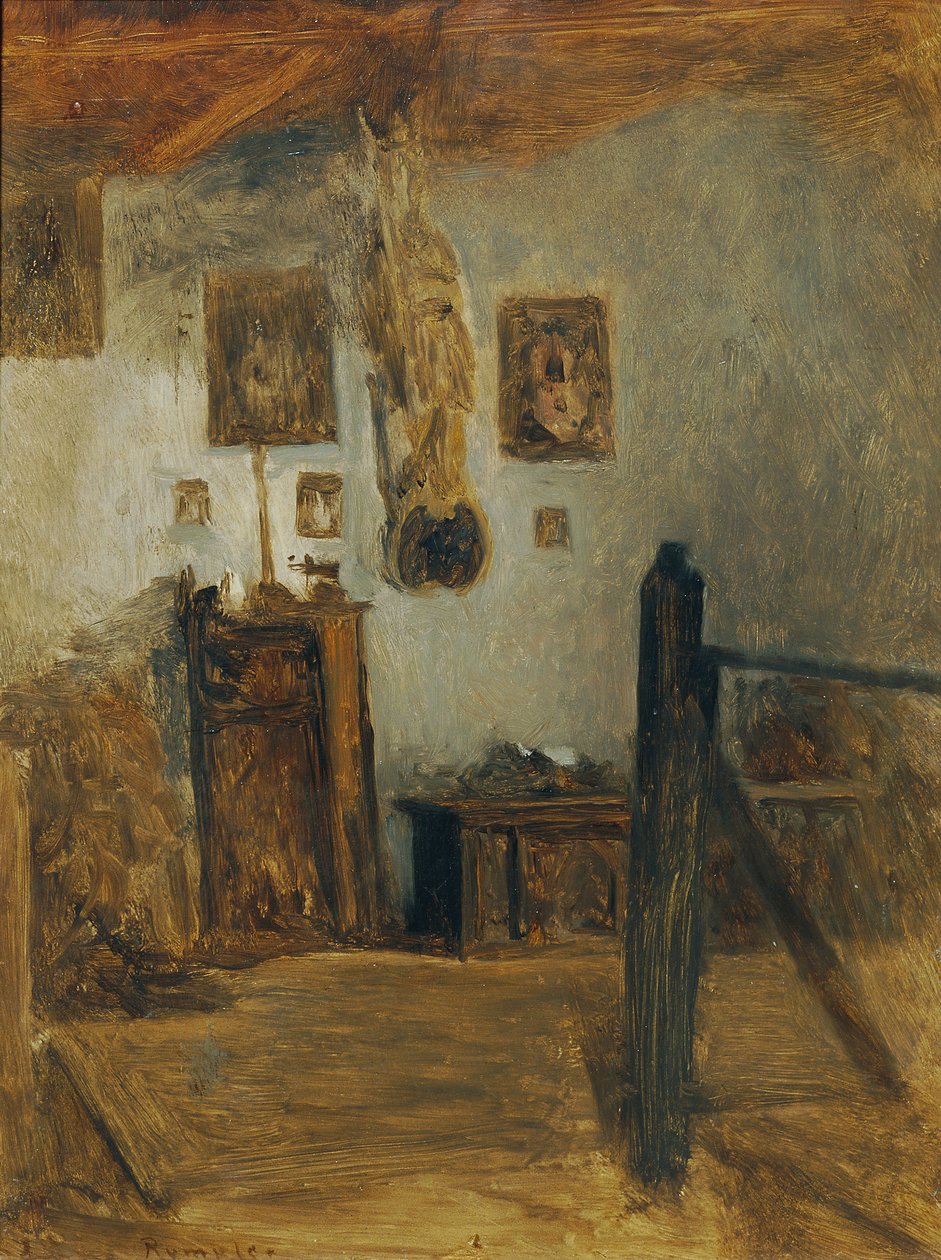 Předsíň umělcova rodného domu od Franz Rumpler