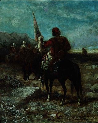 Arabský jezdec od Franz Schreyer