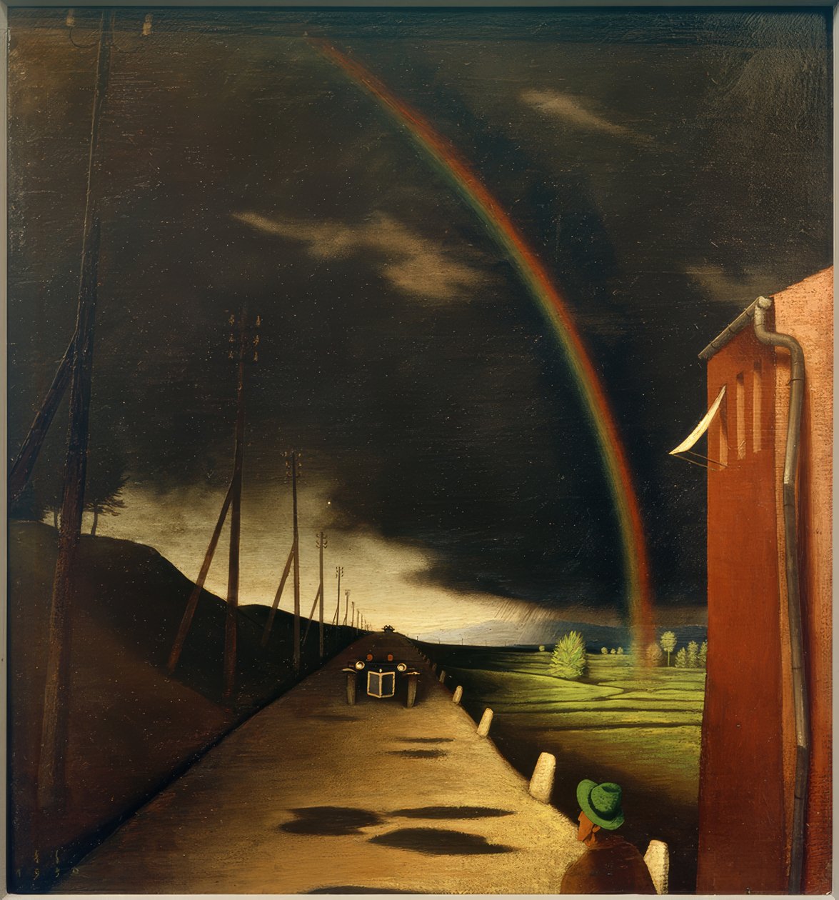 F.Sedlacek, krajina s duhou od Franz Sedlacek