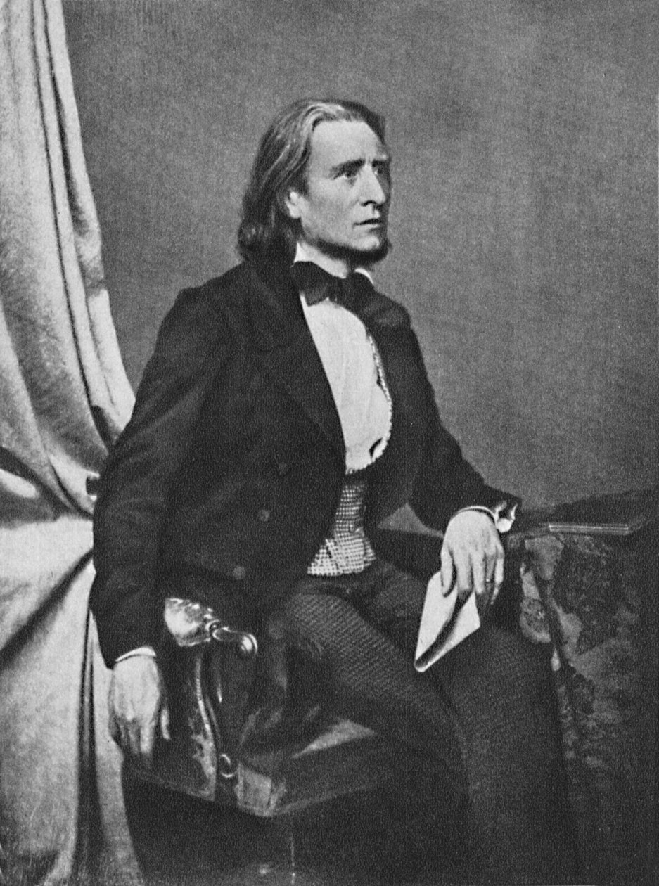 Franz Liszt, c1860, 1939 od Franz Seraph Hanfstaengl