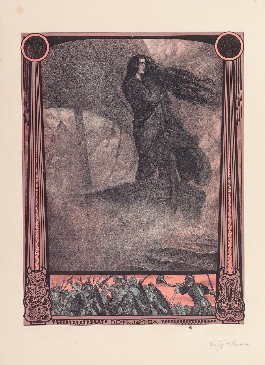 Prsten Nibelungův, 1914. od Franz Stassen