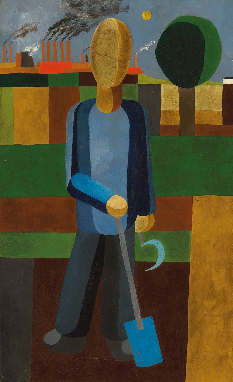 Zahradník, asi 1929-1930. od Franz Wilhelm Seiwert